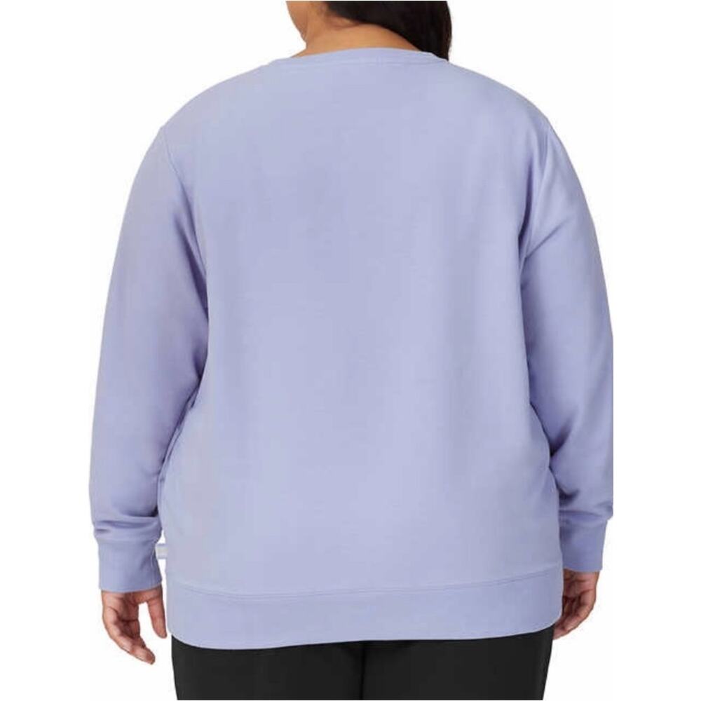 FILA Women’s Purple Active French Terry Crewneck Sweatshirts Size XXL NWT - Picture 5 of 7
